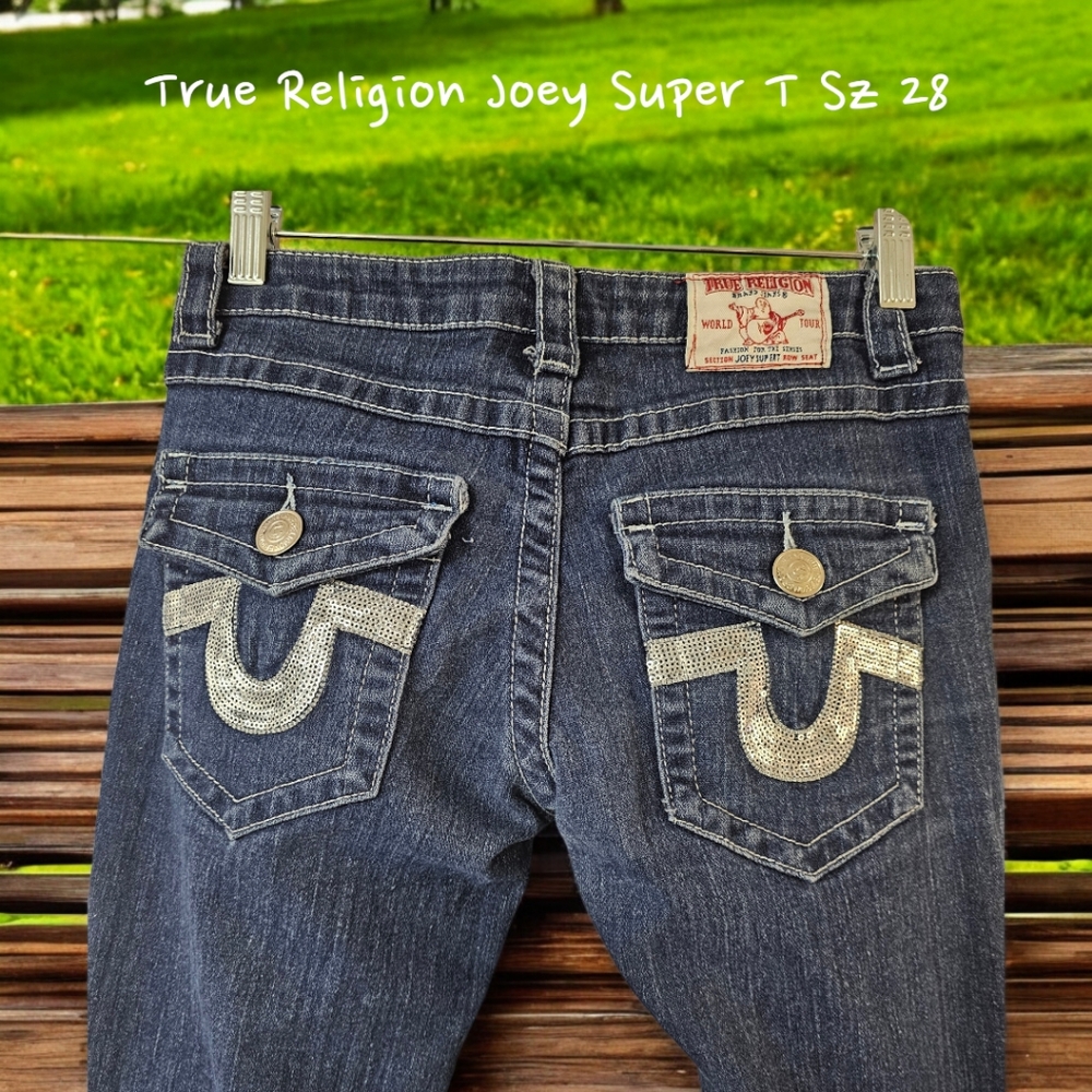 True Religion Joey Super T Women's Jeans Sz 28